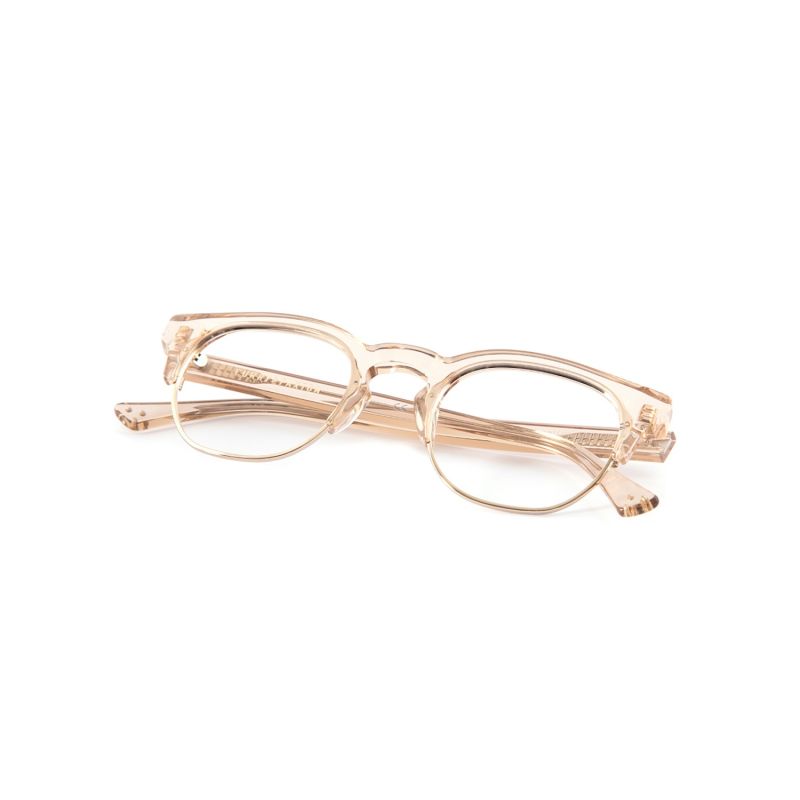 Ronnie Glasses In Champagne & Gold image