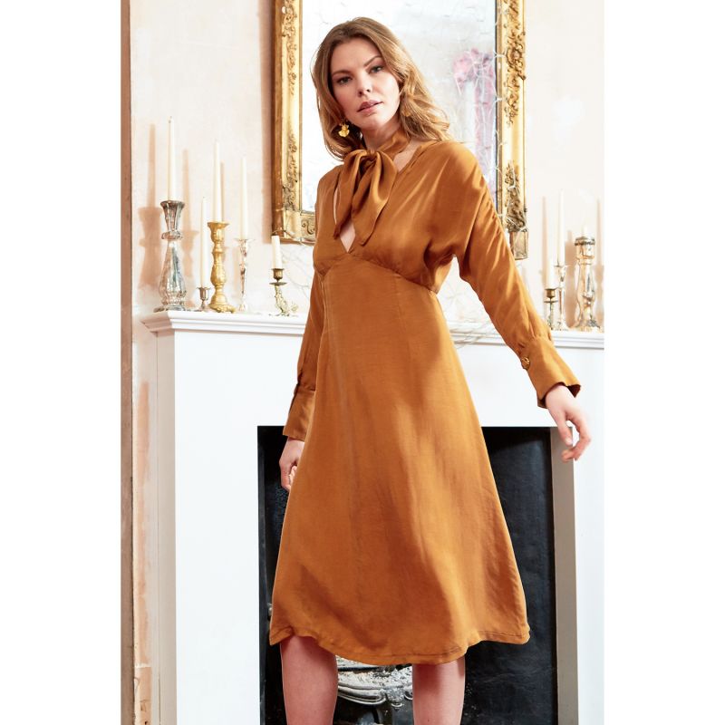 Shay Mustard Yellow Dress image