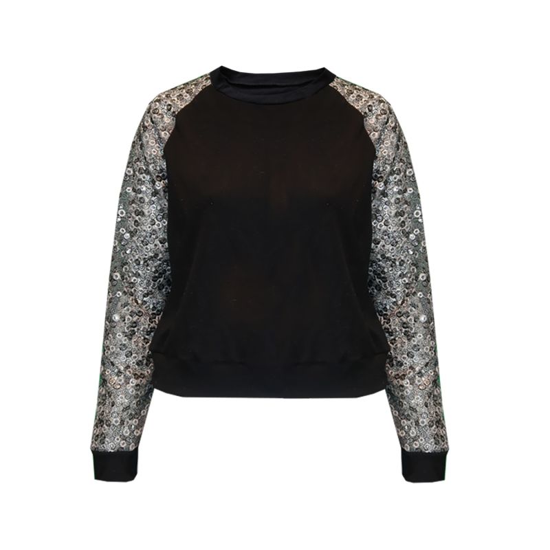 Black Sequin Jumper image