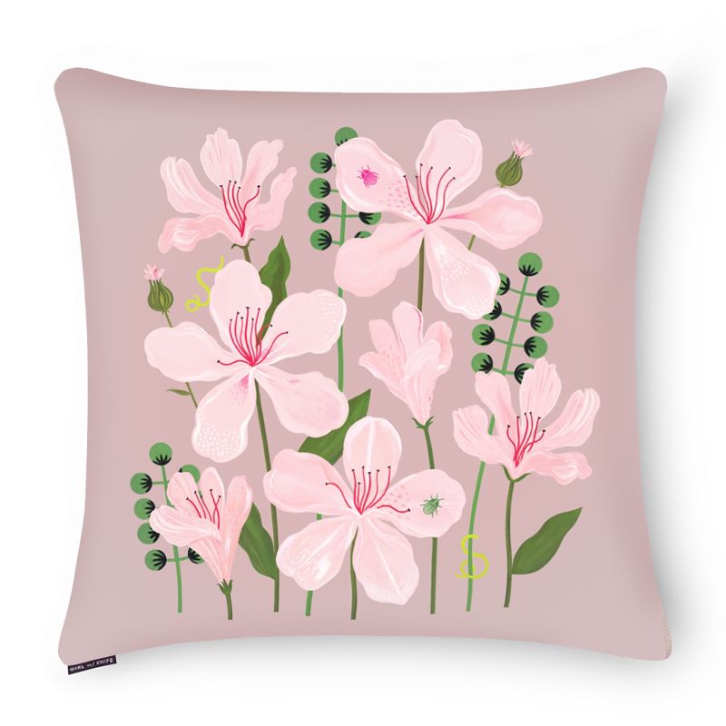 Divine Botanical Pillow Sixteen Inch Square image