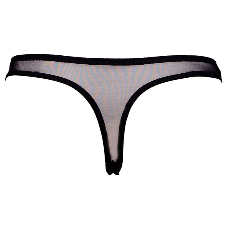 Montana Leather Thong Panty Brief image