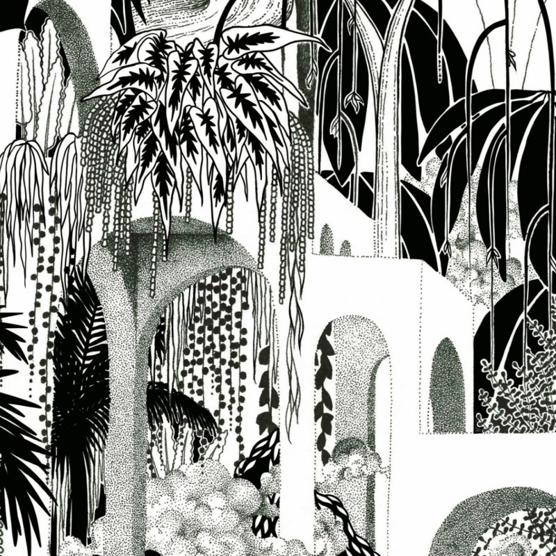 Where The Cats Dream Monochromatic - Signed Art Print A3 image