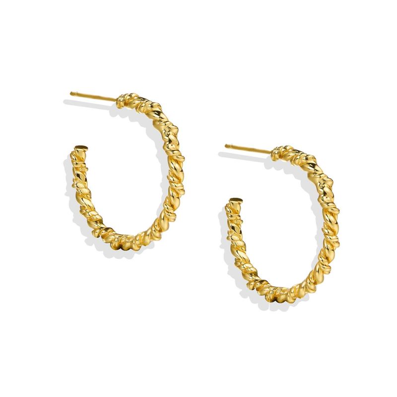 Isla Hoop Earrings - 18K Gold Vermeil image