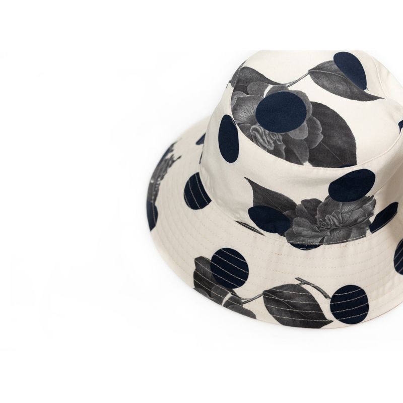 Noir Floral Reversible  Bucket Hat image