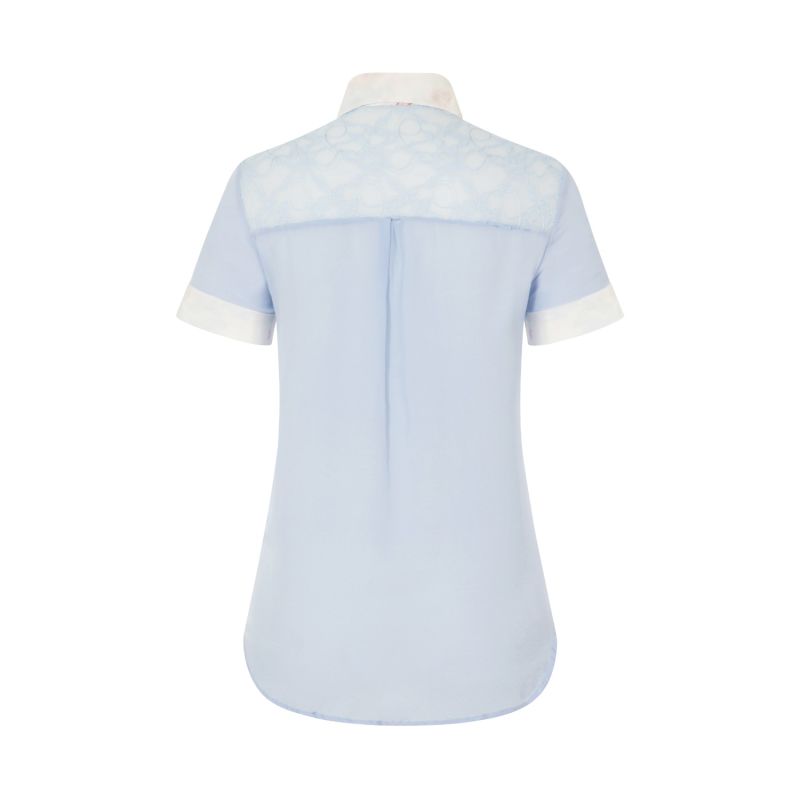 Sky Blue Classic Silk Shirt image