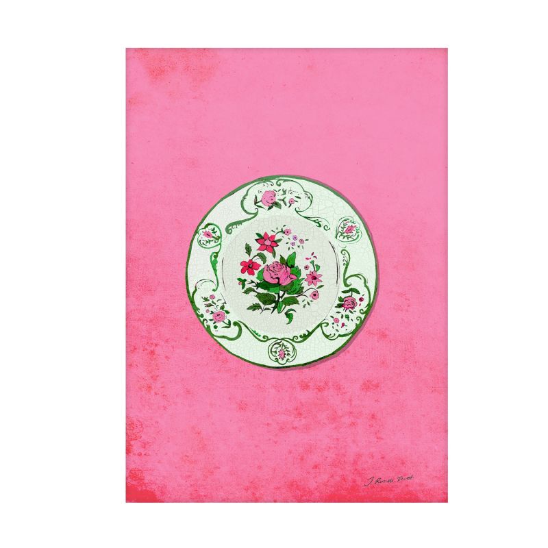 The Rose Plate Signed Print image