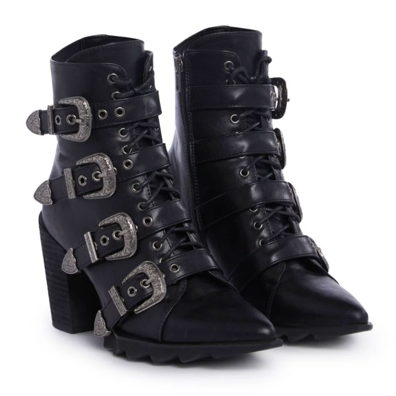 Don't Even Western Ankle Boots image