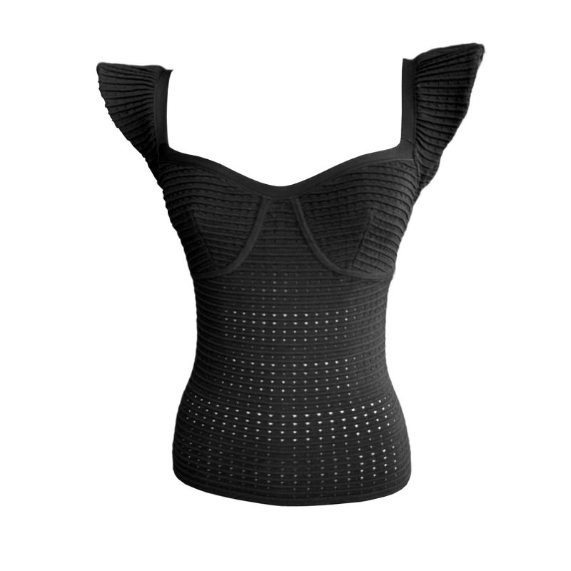 Donna Corset Top In Black image