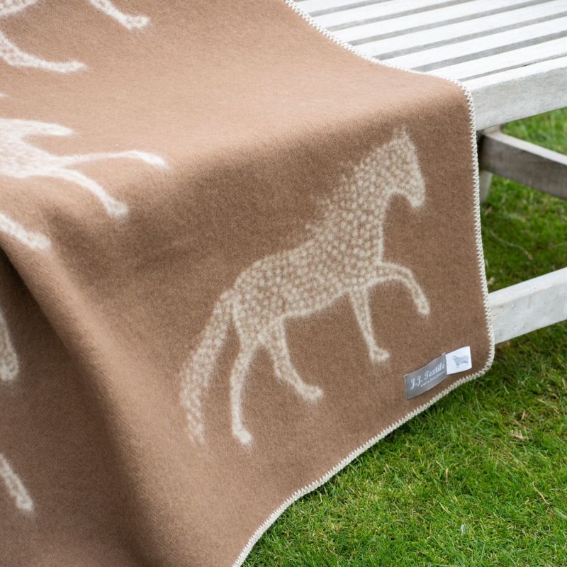 Dot Horse Wool Blanket | J.J.Textile | Wolf & Badger Dot Horse Wool Blanket | J.J.Textile | Wolf & Badger