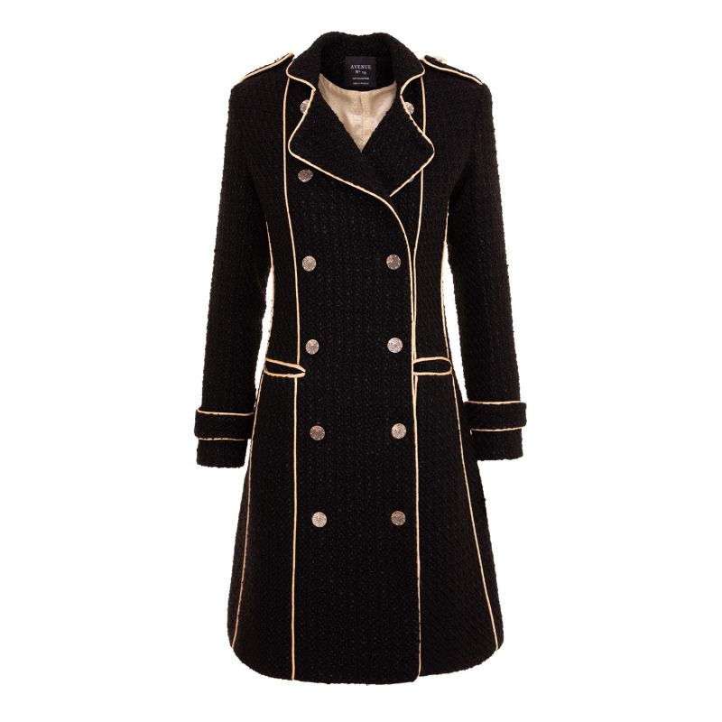 Black military ladies coat clearance