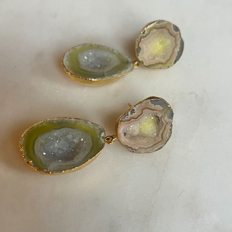 Double Lemon Drop Earrings image