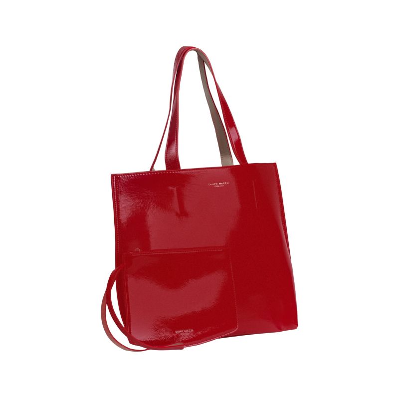 Double Tote The Iconic Bag Midi Lucid Special Edition-Cherry Red image