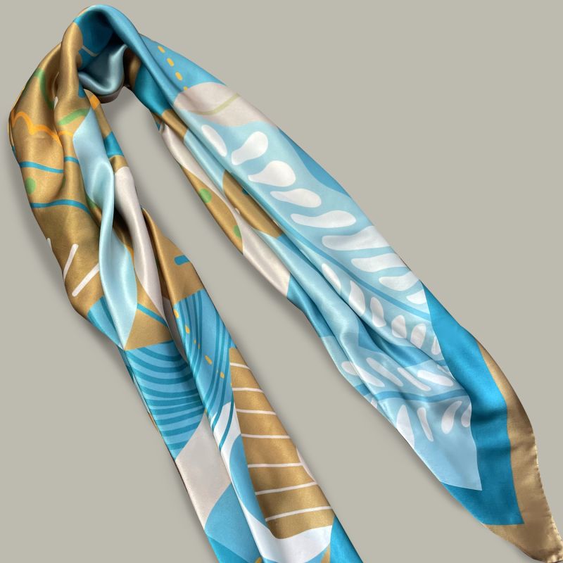 Dova Silk Maxi Scarf image