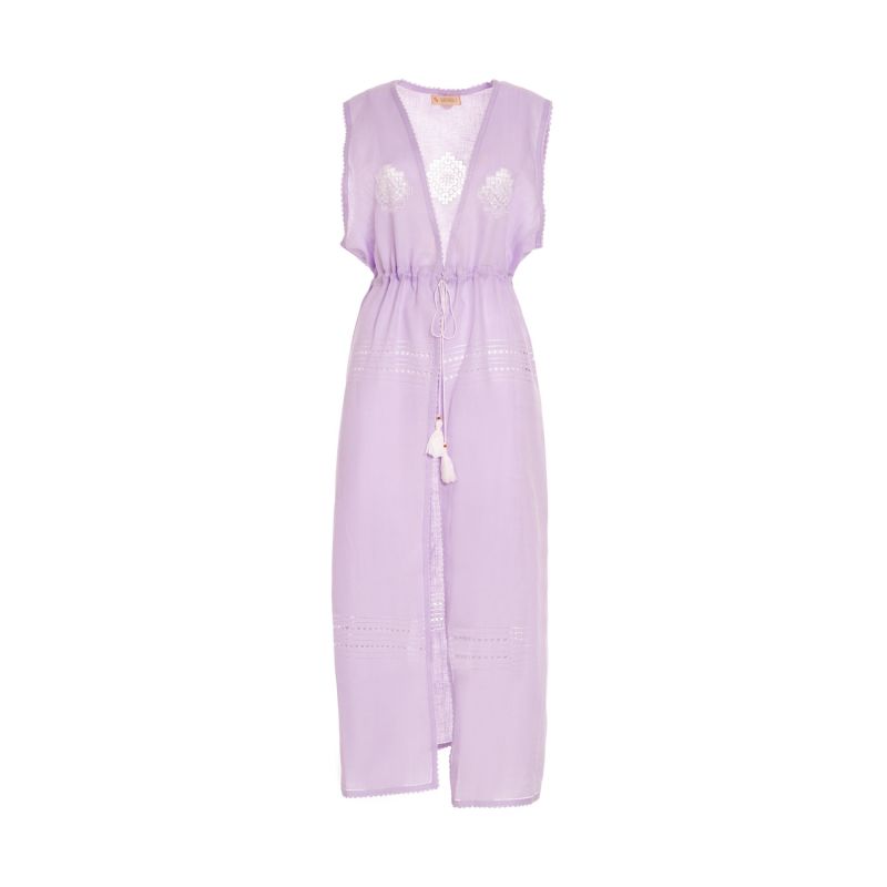 Pelageya Beach Cover-Up In Delicate Lavender image