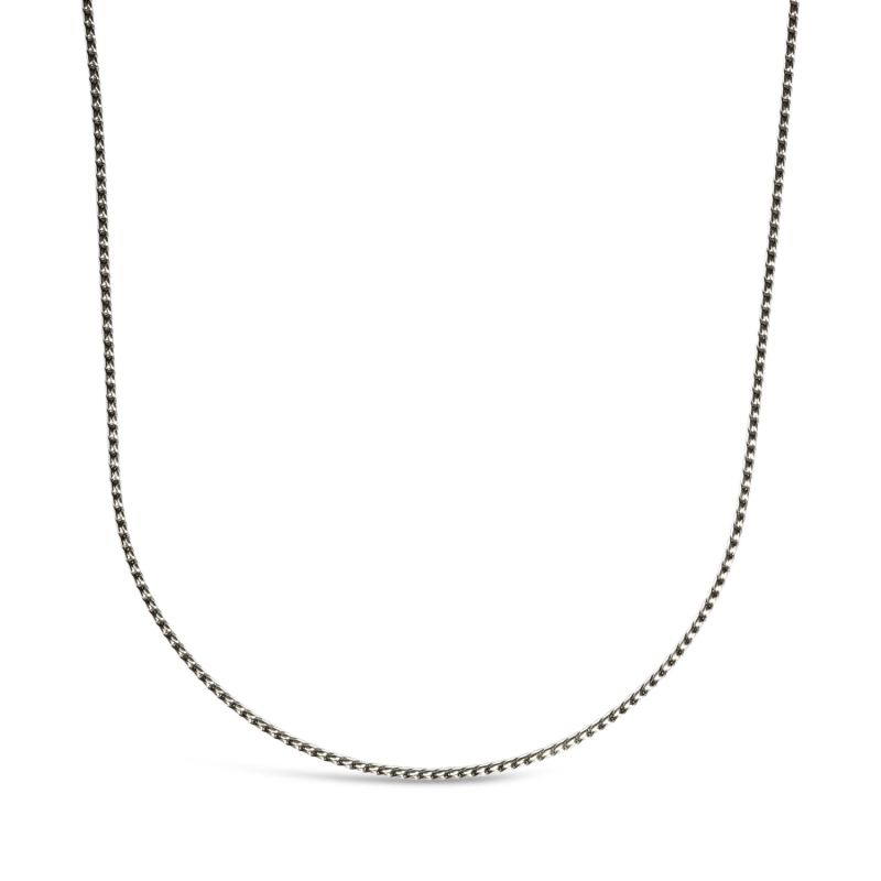 Rope Chain Necklace - Sterling Silver 2.2 Mm - 19.5” - Silver image