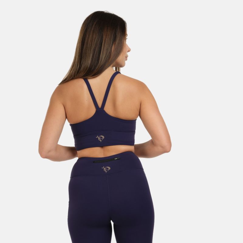 Low Impact Navy Sports Bra image