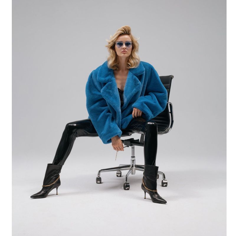 Faux Fur Gigi Azure image