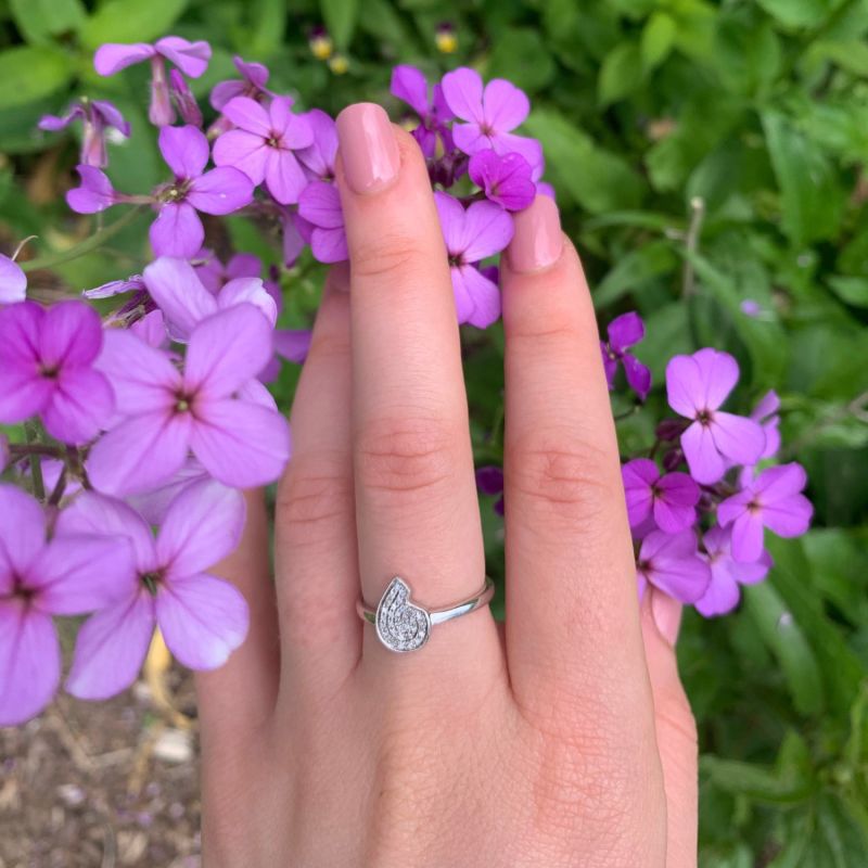 Street Cycle Ring In Sterling Silver image