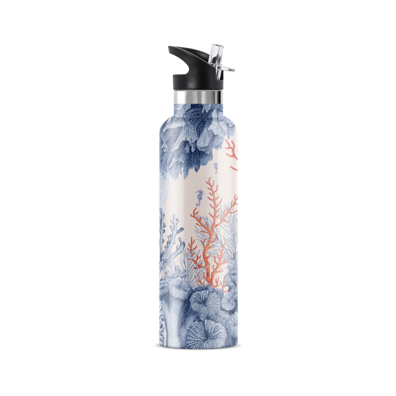 Del Mar | Insulated Water Bottle With Flip 'N' Sip Lid image