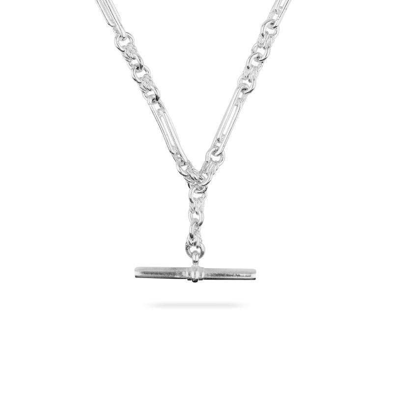 Silver De Beauvoir Two Necklace Chain image