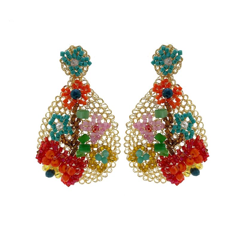 Multicolor Florence Handmade Earrings image