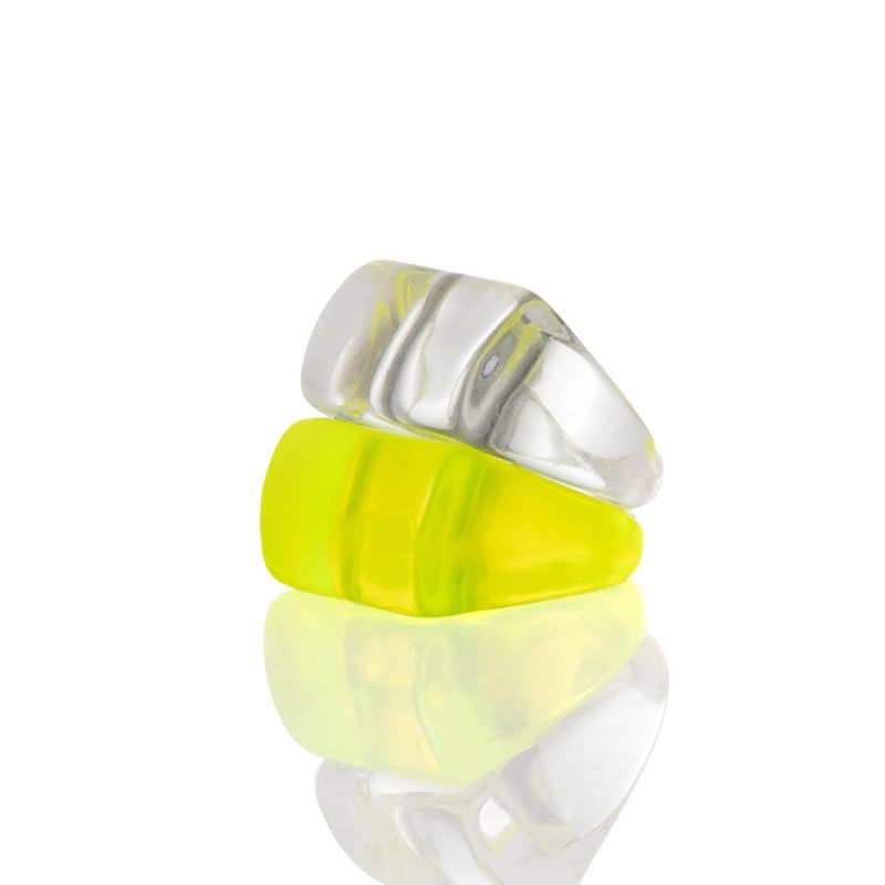 "Vodka & Lime" Resin Rings Set image