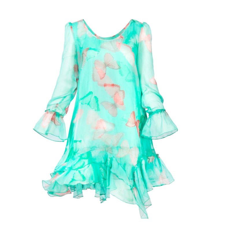 Dress Mint Butterfly image