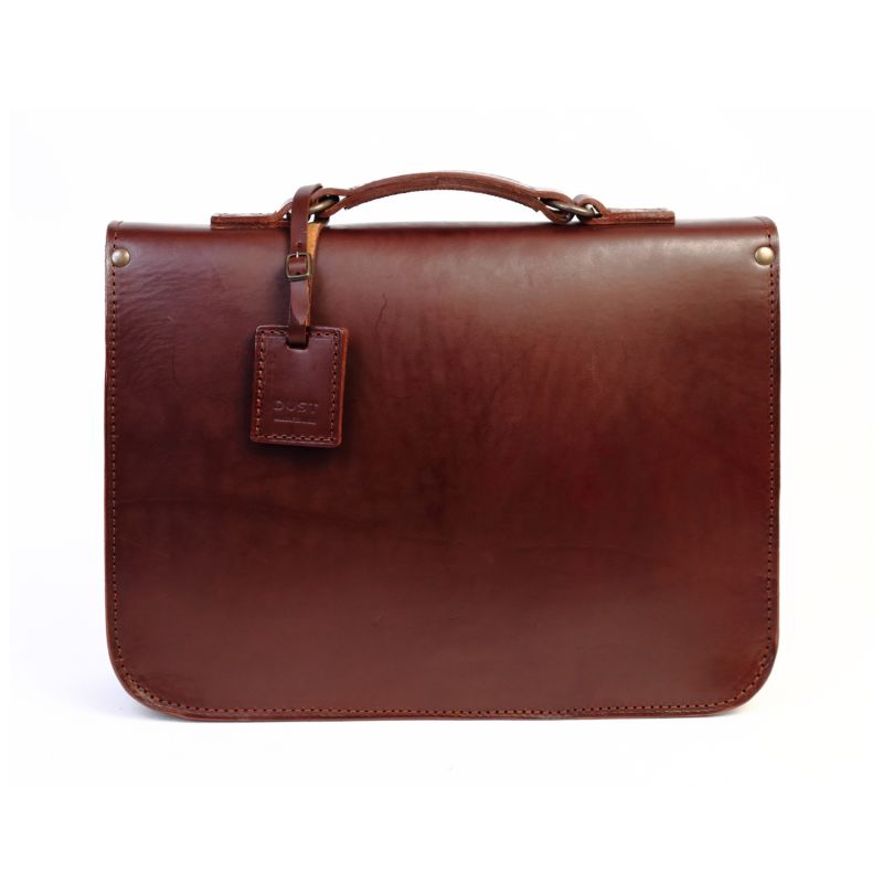 Leather Briefcase Vintage Havana image