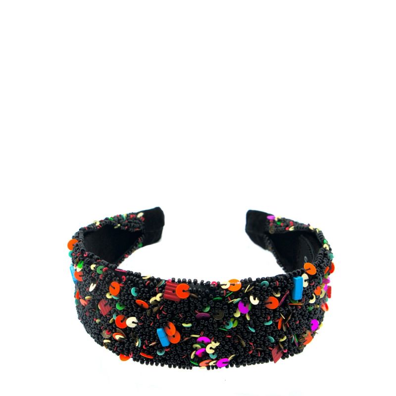 Black Donut Headband image