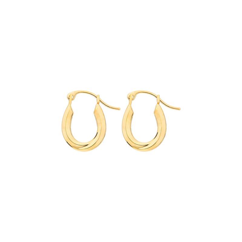 Petite Oval Hoops image