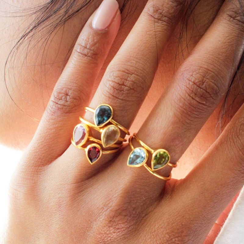 Nala Ring Peridot image