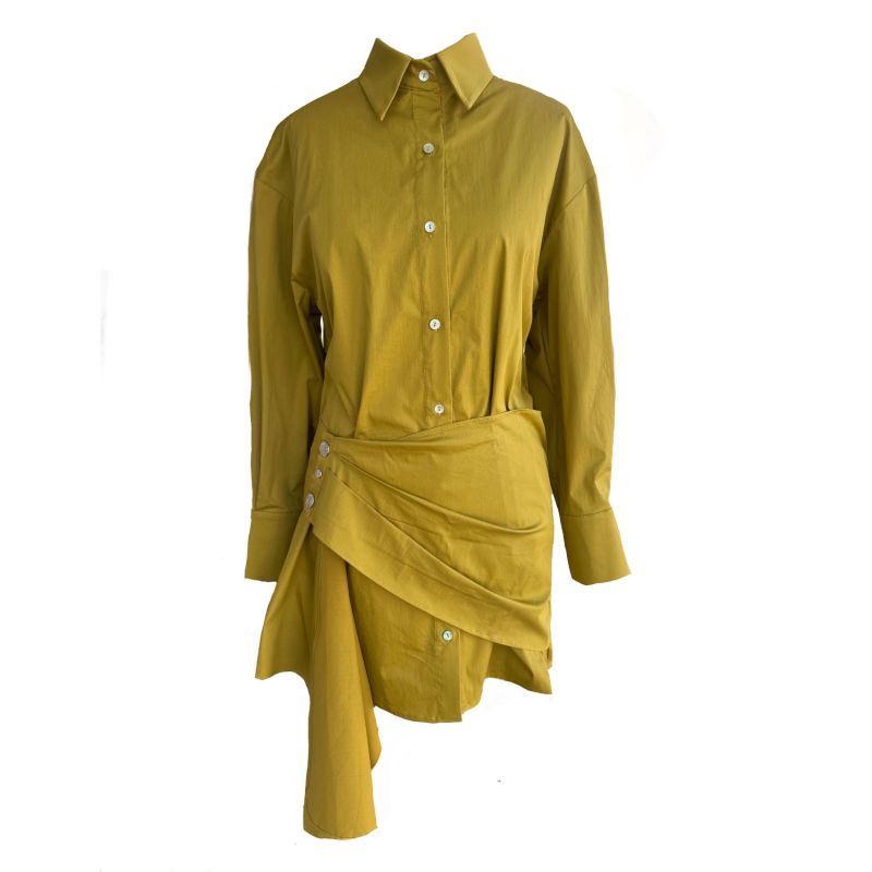 Eddy Mustard Shirt Dress image