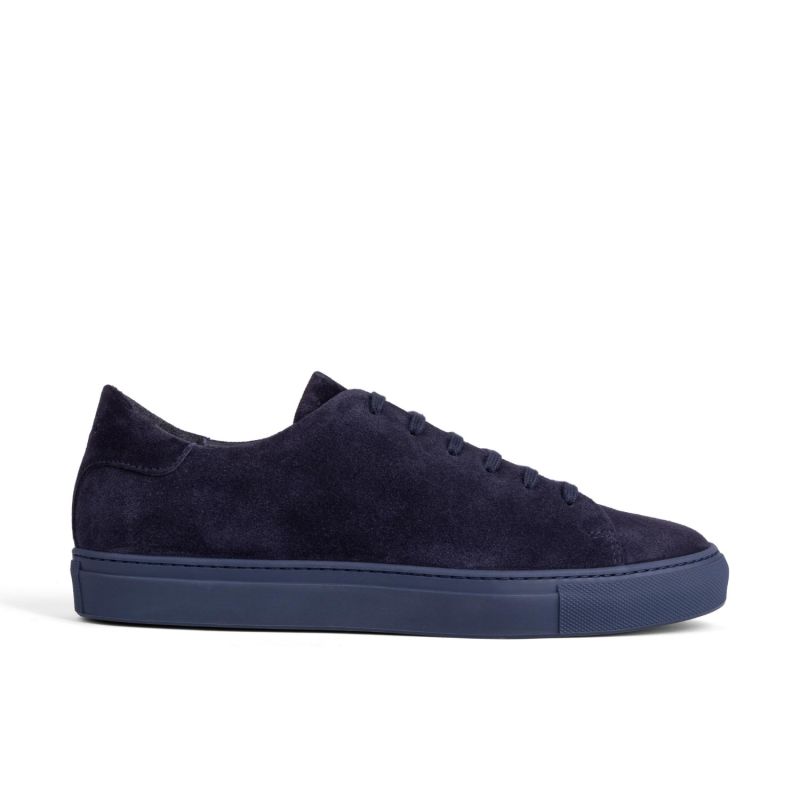 Low-Top Suede Sneakers Blue Alfredo image