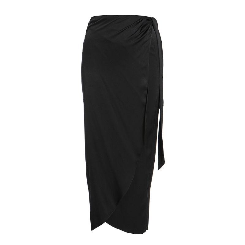 The Wrap-Skirt In Black image