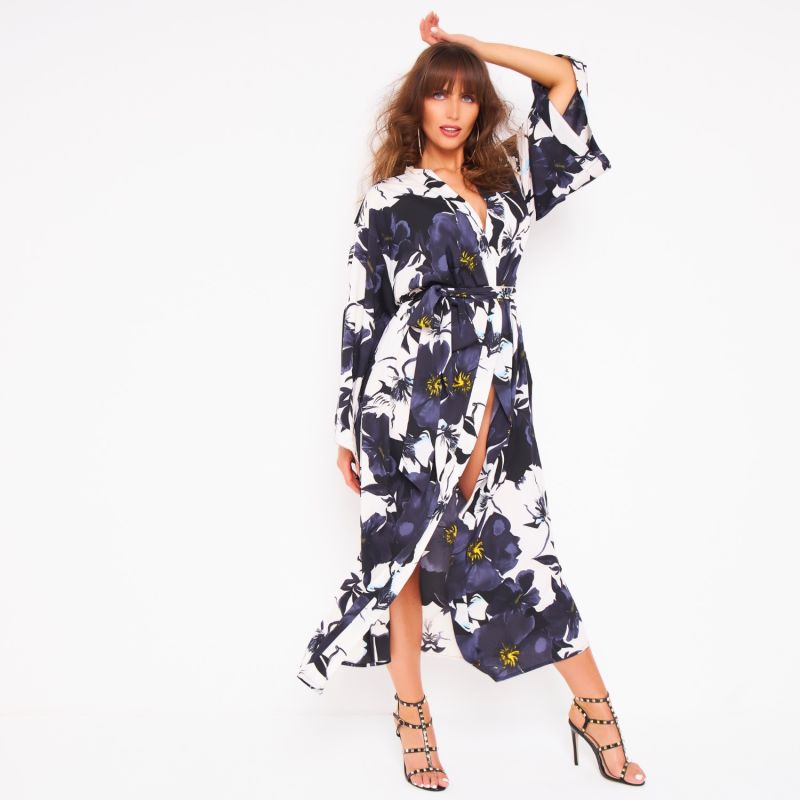 Fleur Audacieuse Maxi Kimono image