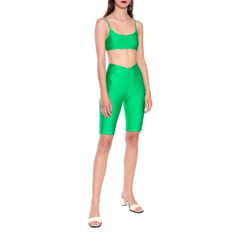 Jess Brazil Green Biker Shorts image