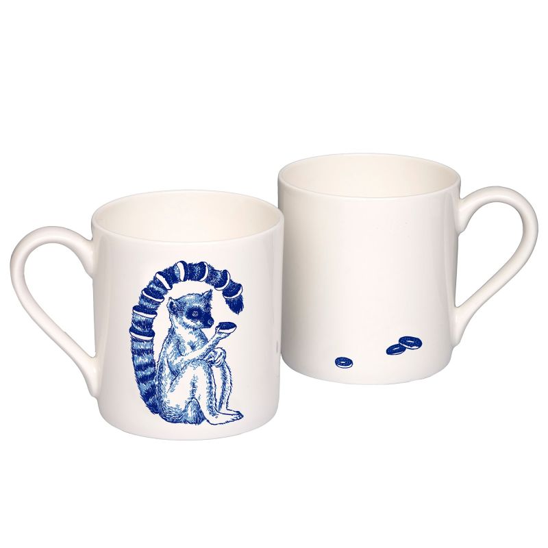 Lemur Willow Pattern Mug image