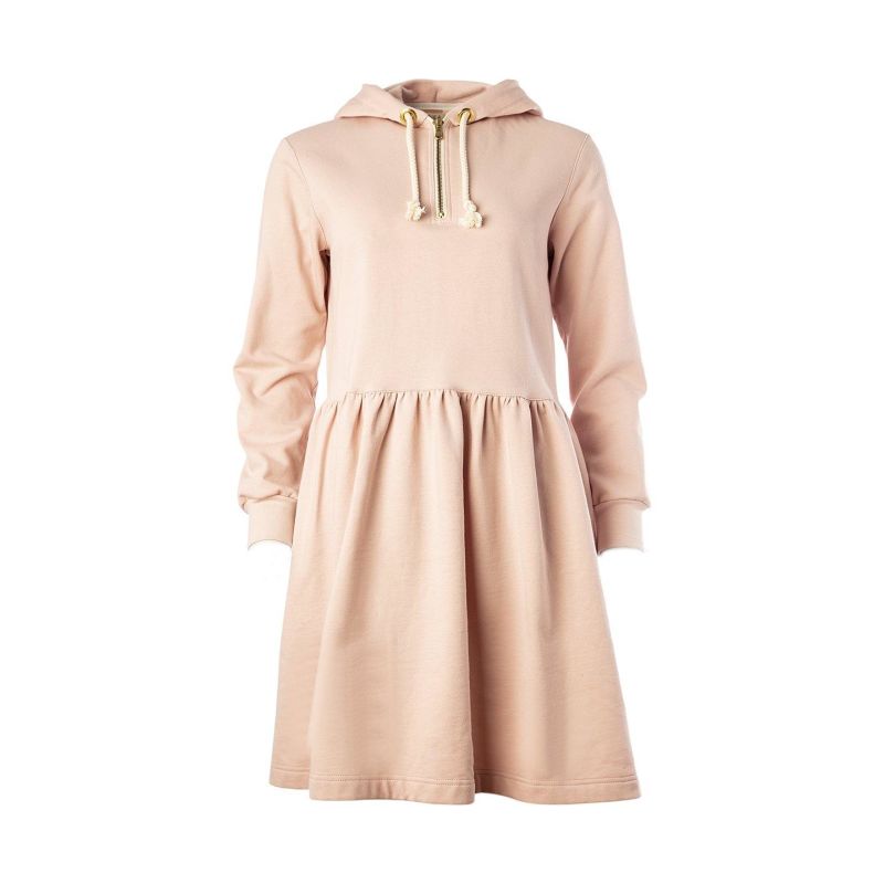 Ragna Hoodie Dress - Light Pink image