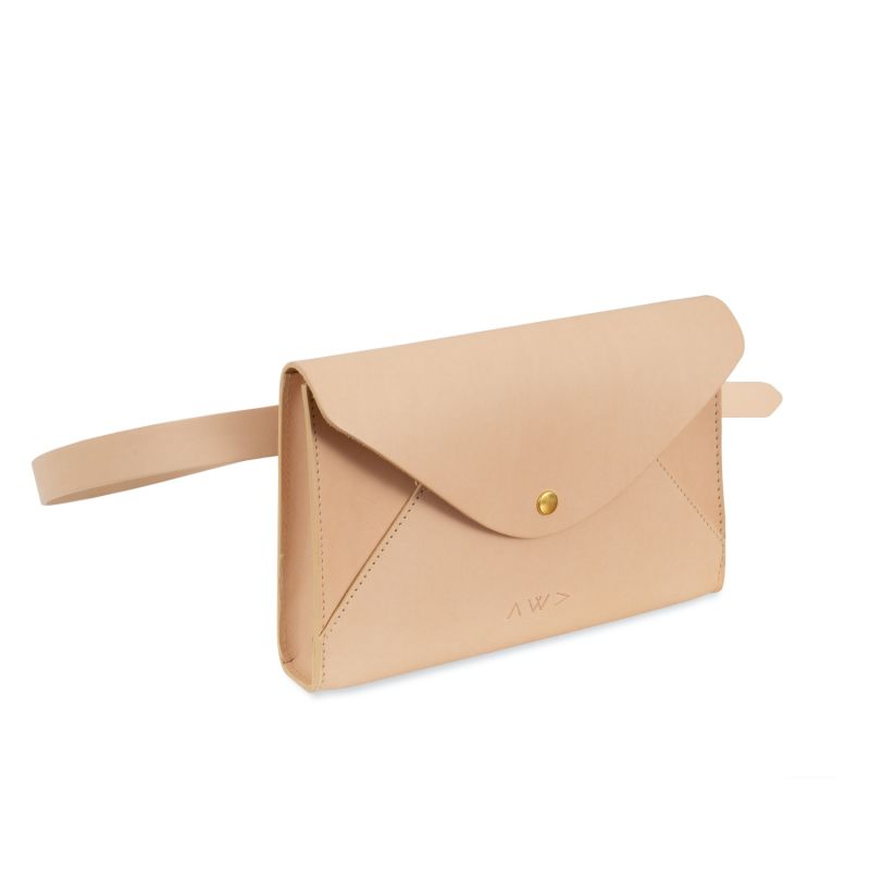 Envelope Belt Bag – Natural image