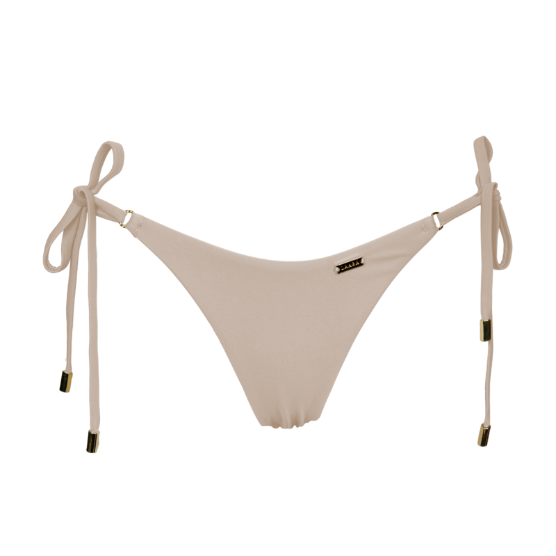 Elba Tie Side Bikini Bottom - Neutrals image