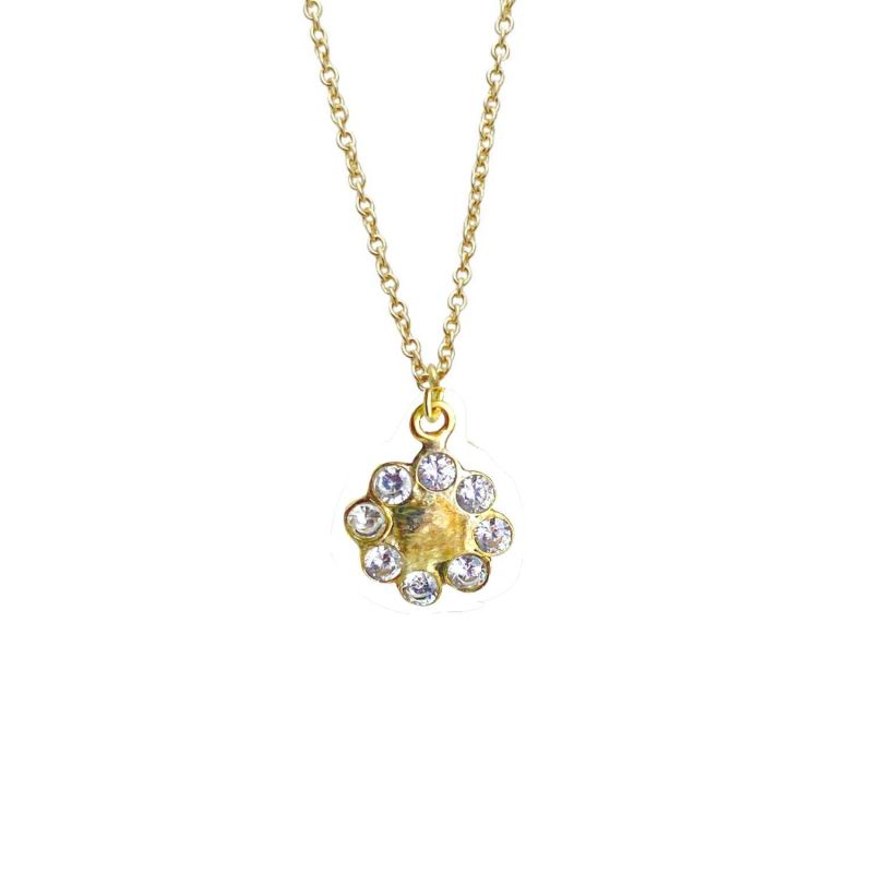 Electric Garden Large Diamond Pendant Necklace image