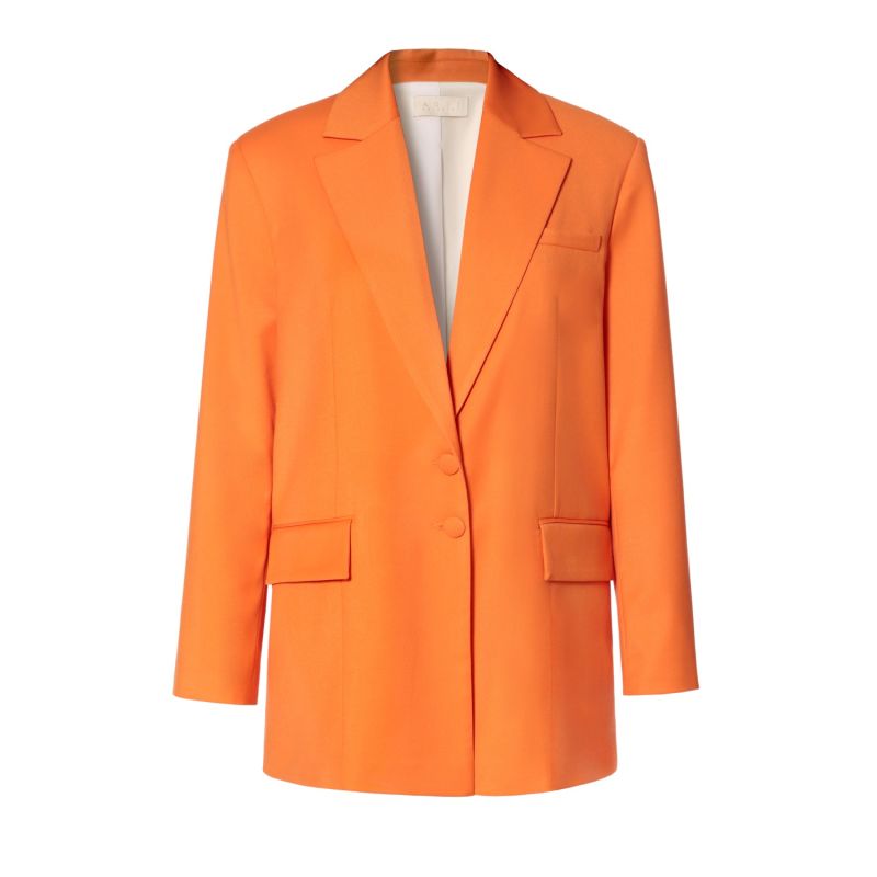 Double Breasted Jacket Orange
