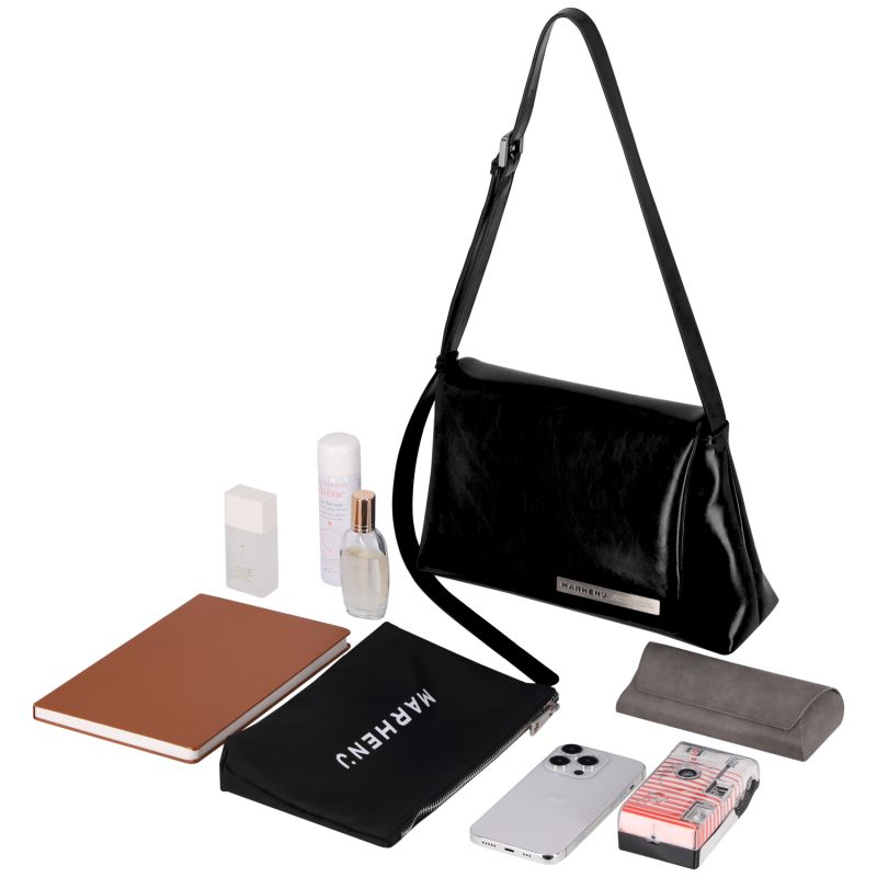 Elly Bag  - Vegan Leather - Black image