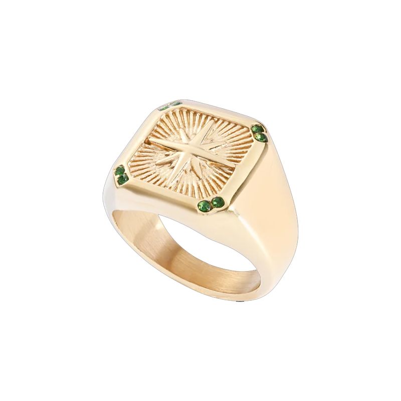 Emilio Gold Ring image