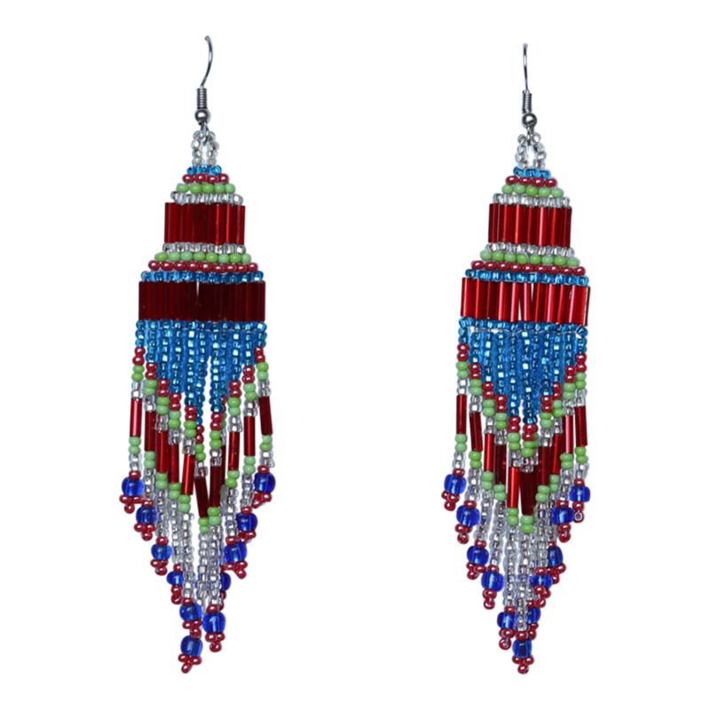 Encuentro Beaded Boho Earrings - Forever Young image