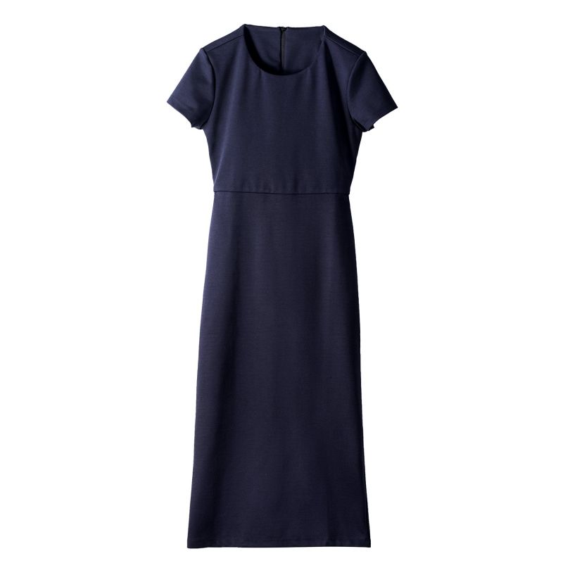 Cut Out Navy Midi Dress image