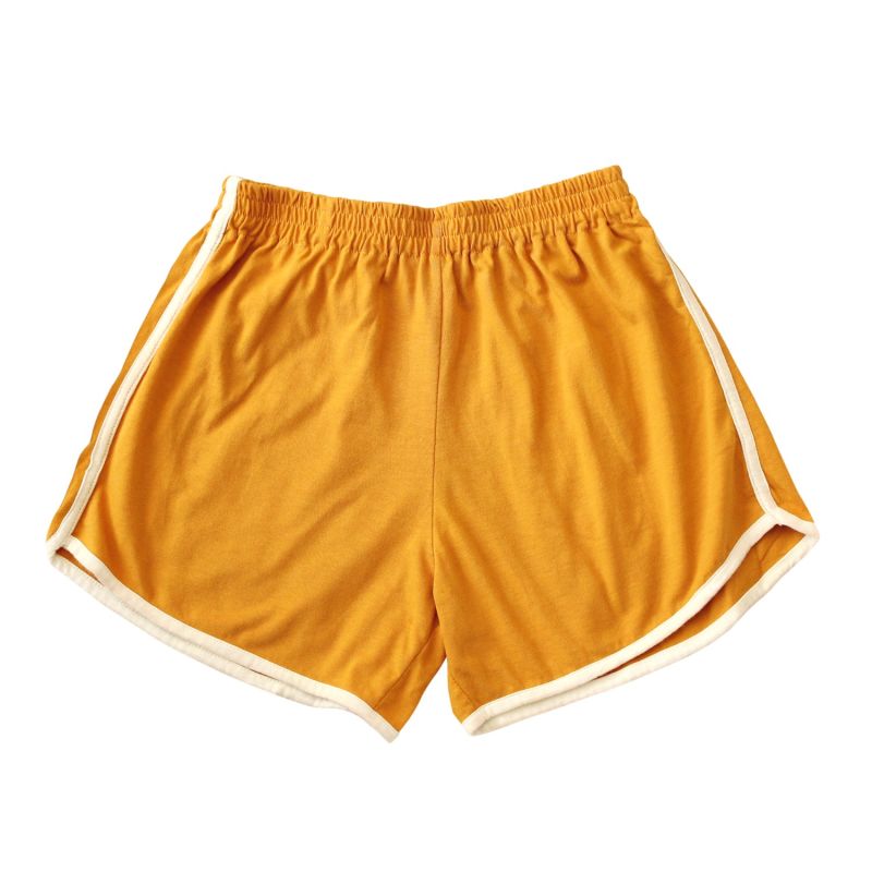 Girl Seaside Runner Shorts, In Sunflower Yellow image