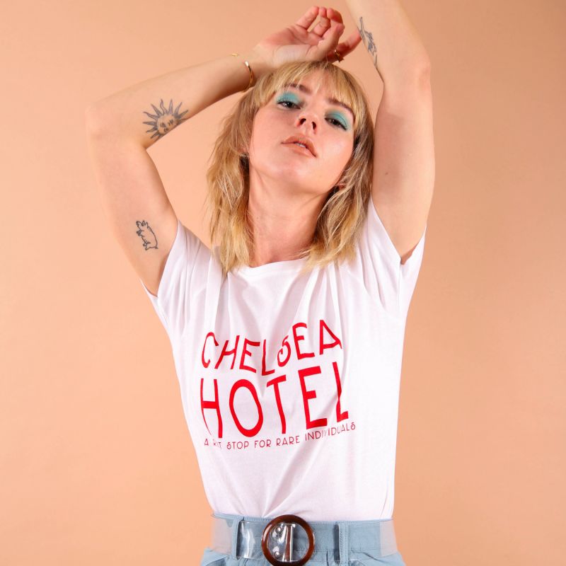 Chelsea Hotel Mind Charity Retro Slogan T-Shirt image