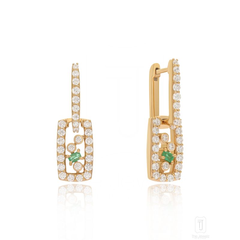 Eraya Zest Paperclip Earrings image