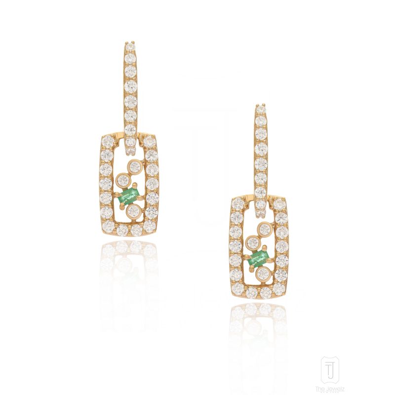 Eraya Zest Paperclip Earrings image